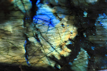 Image showing labradorite mineral background