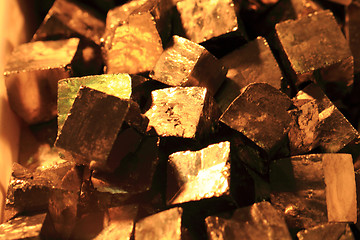 Image showing pyrite mineral background