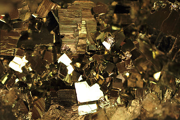 Image showing pyrite mineral background