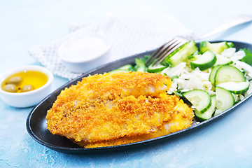 Image showing fried fish