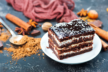 Image showing chocolate cake