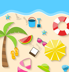 Image showing Summer Time Background