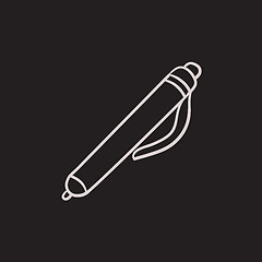 Image showing Pen sketch icon.