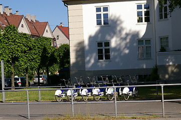 Image showing Bicycles in Oslo