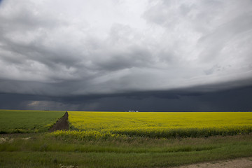 Image showing Storm Clouds Saskatchewan