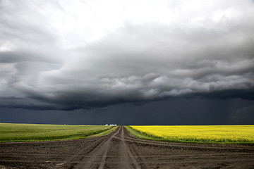 Image showing Storm Clouds Saskatchewan