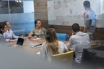 Image showing startup business team on meeting