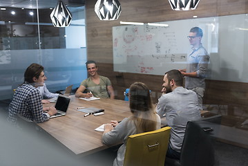 Image showing startup business team on meeting