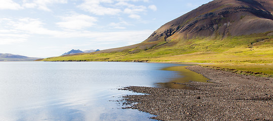 Image showing Iceland in the summer