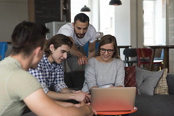 Image showing team meeting and brainstorming