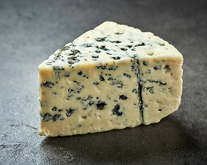 Image showing fresh blue cheese