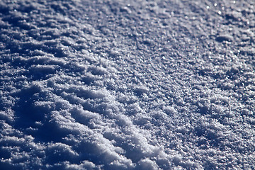 Image showing background of shiny snowflakes