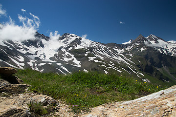 Image showing Landscape at the Grossglockner High Alpine Road, Austria