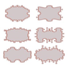 Image showing decorative vintage frames