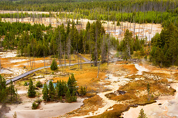 Image showing Yellowstone National Park, Utah, USA