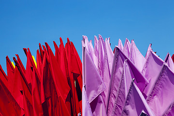 Image showing flags for decoration