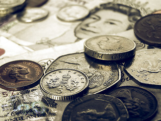 Image showing Vintage Pounds