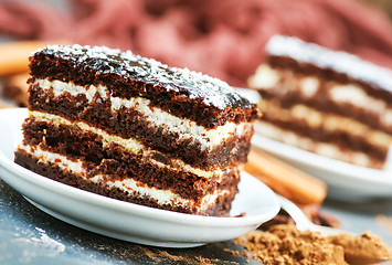 Image showing chocolate cake