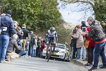 Image showing The Cyclist Nathan Haas - Paris-Nice 2016 