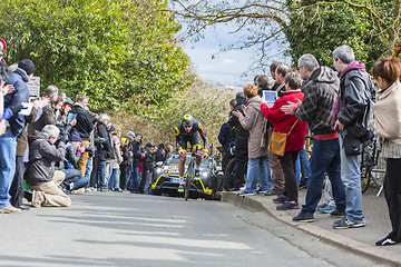 Image showing The Cyclist Lilian Calmejane - Paris-Nice 2016