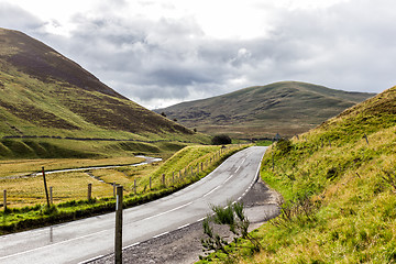 Image showing Road in Scotland