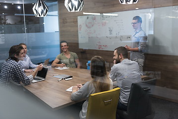 Image showing startup business team on meeting