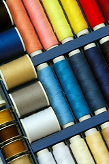 Image showing Colorful thread