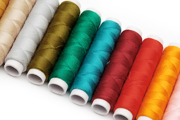 Image showing Colorful thread