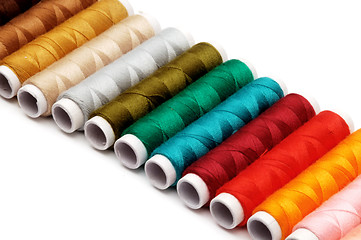 Image showing Colorful thread