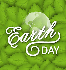 Image showing Concept Background for Earth Day Holiday