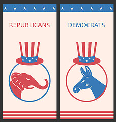 Image showing Brochures for Advertise of United States Political Parties