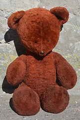 Image showing Old teddy bear