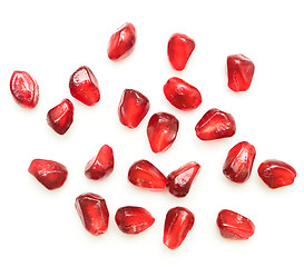 Image showing pomegranate seeds