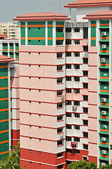 Image showing Typical public housing in Singapore