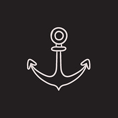 Image showing Anchor sketch icon.