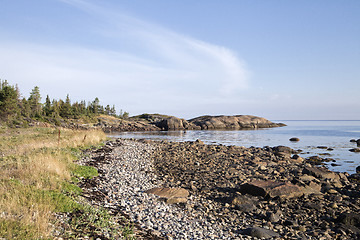 Image showing Coast of White sea, northern Russia