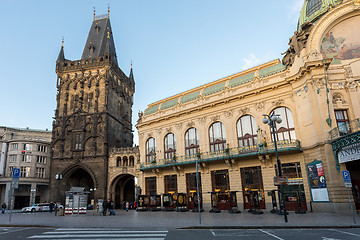 Image showing Municipal House, Czech Obecn? d?m in Prague