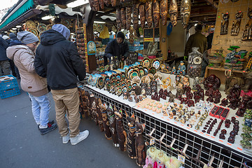 Image showing Souvenir shop at famous Havels Market in first week of Advent in