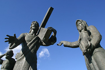 Image showing 8th Stations of the Cross, Jesus meets the daughters of Jerusalem