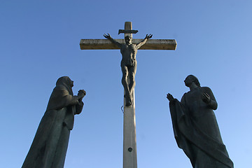 Image showing 12th Stations of the Cross, Jesus dies on the cross