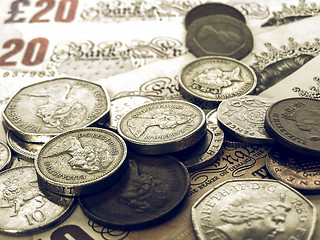 Image showing Vintage Pounds