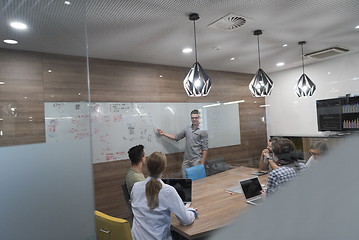 Image showing startup business team on meeting