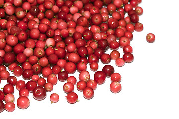 Image showing Heap of cranberry