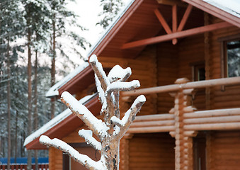 Image showing Cottage made of wood