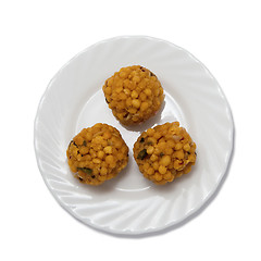 Image showing Indian sweets on a plate