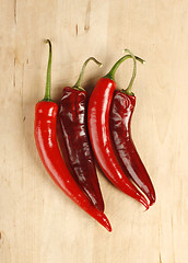 Image showing Red peppers