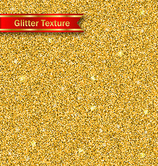 Image showing Glitter Seamless Pattern, Golden Luxury Wallpaper