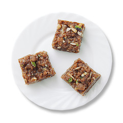 Image showing Indian sweets on a plate