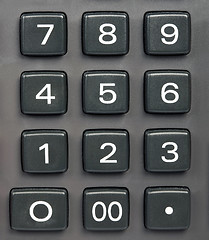 Image showing Keypad buttons