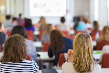 Image showing Lecture at university.